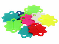 Schietsterren &ndash; Kermis Schiet Sterretjes 50 stuks (Color) &ndash; Luchtbuks Targets