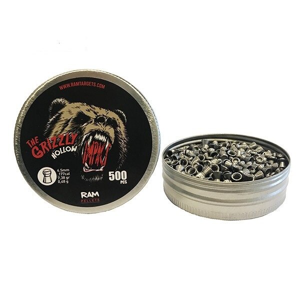 .177 - Luchtbuks Pellets RAM The Grizzly Hollow 4.50 mm (7.38 grain)