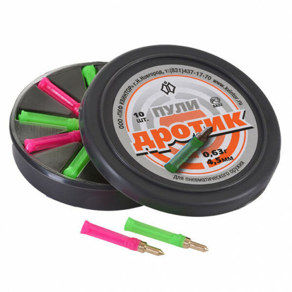 Luchtbuks Dart Kvintor Drotik 4.50 mm (9.72 grain) &ndash; 10 stuks