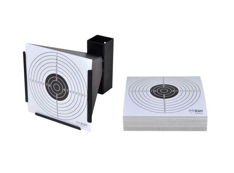 Combo 17 Pellet Catcher met 50 Schietkaarten &ndash; Luchtbuks Pelletvanger