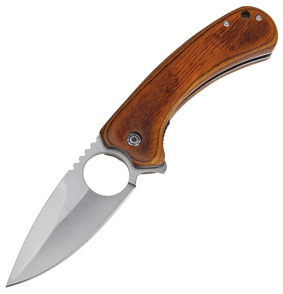Elk Ridge  - The Shadow - Spring Assisted Zakmes - EDC | Brown