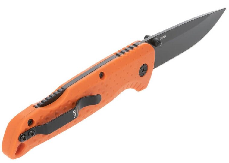 SOG Adventurer LB Orange EDC Zakmes