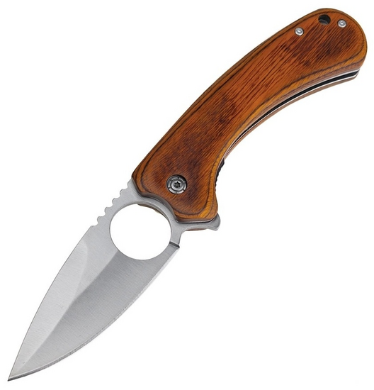 Elk Ridge  - The Shadow - Spring Assisted Zakmes - EDC | Brown